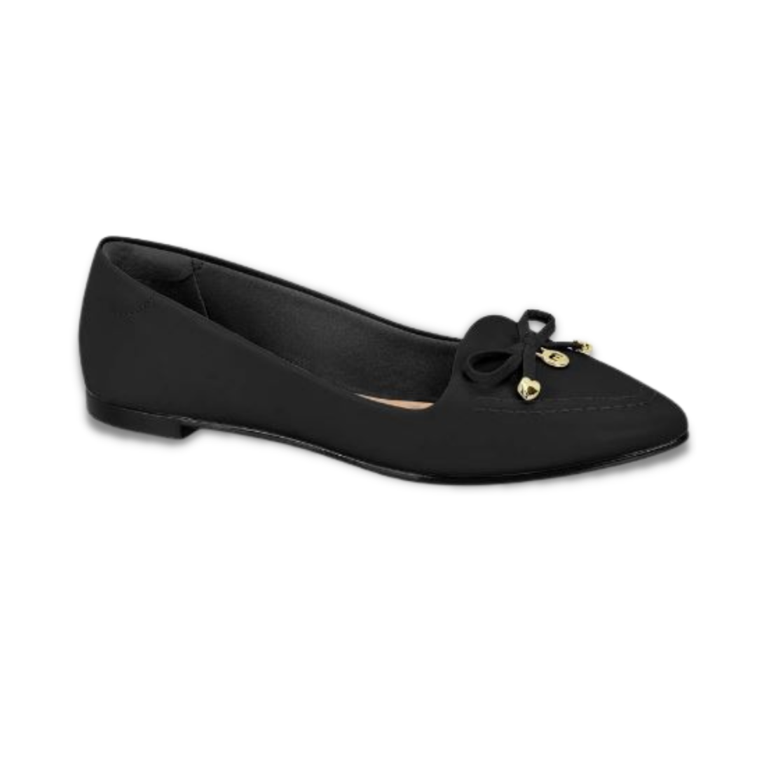 Sapatilha Moleca Preto Bico Fino 5635.863