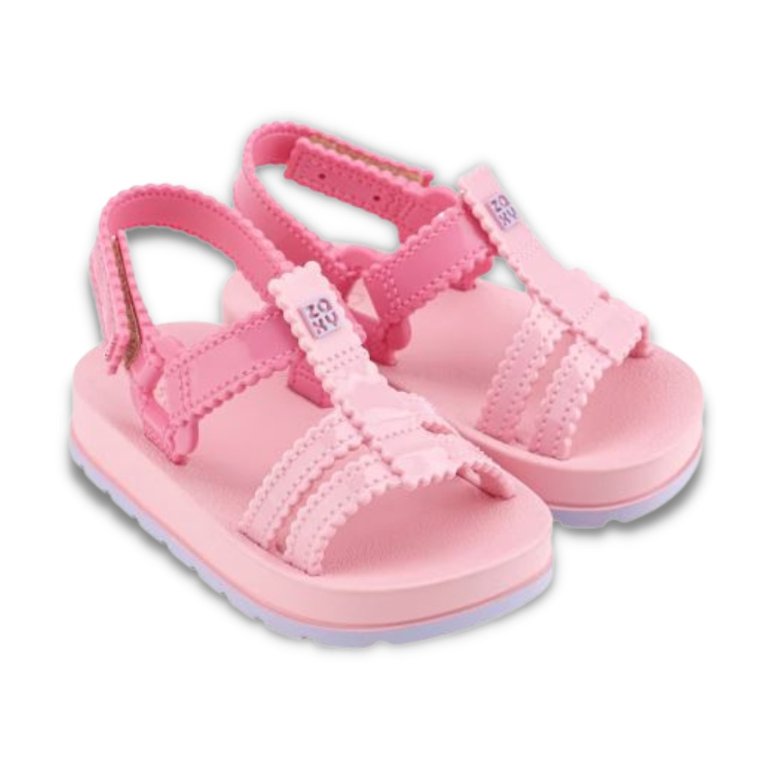 Sandália Zaxynina Conectadinha Baby 18641 Rosa