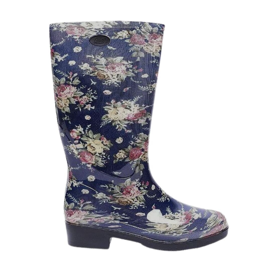 Galocha Gasf Azul Floral