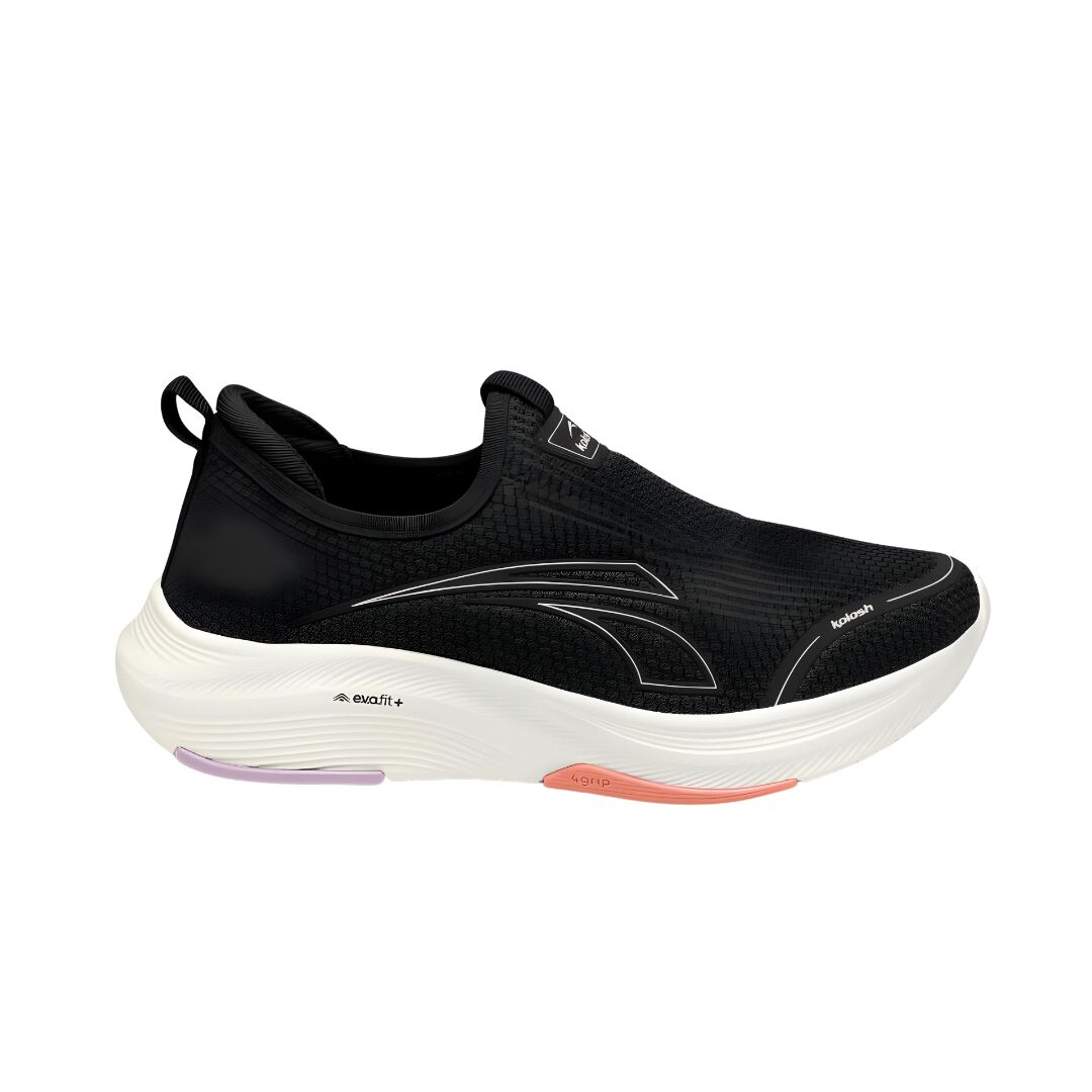Tênis Kolosh Esportivo Calce Fácil E0203 Preto