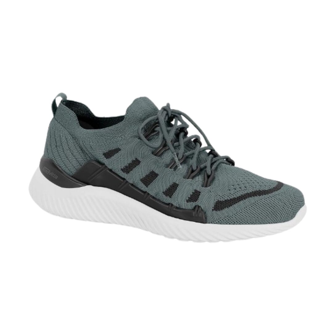Tênis Masculino Knit Activitta 4901.207 Grafite Preto