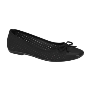 Sapatilha Feminina Moleca Furadinha Preto 5729.110