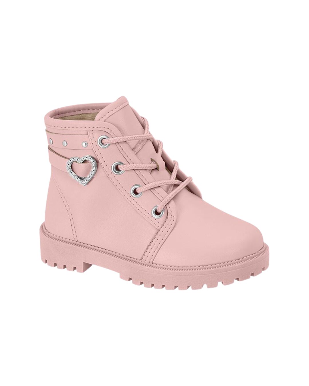 Bota Coturno Molekinha Baby Rosa 2126.526