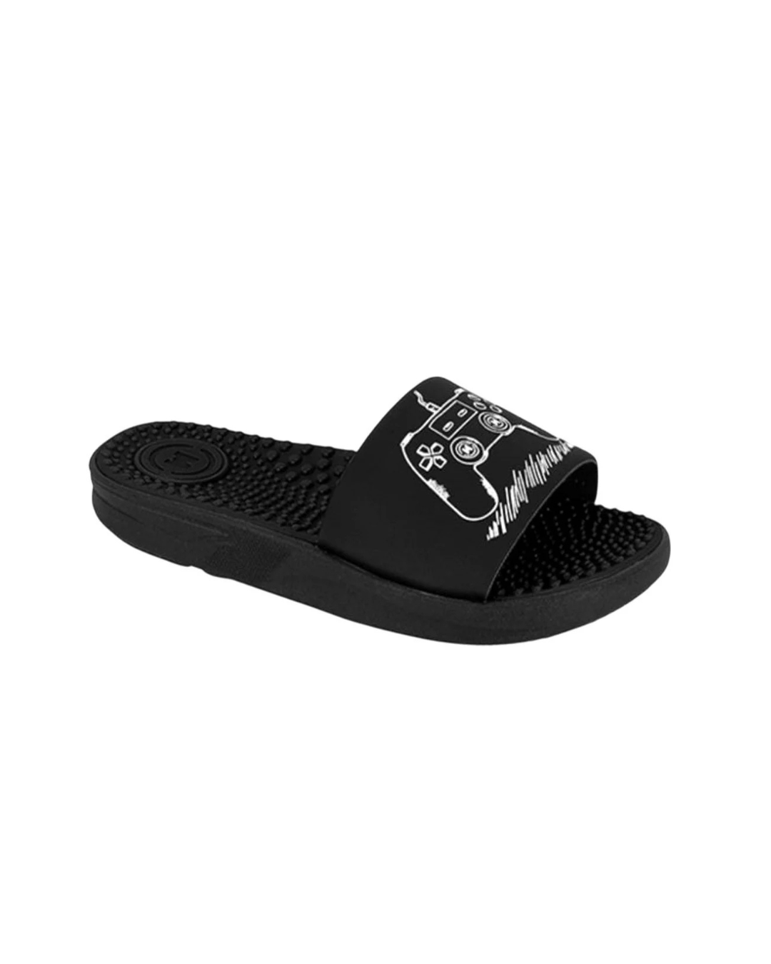 Chinelo Molekinho Slide Preto 2421.222