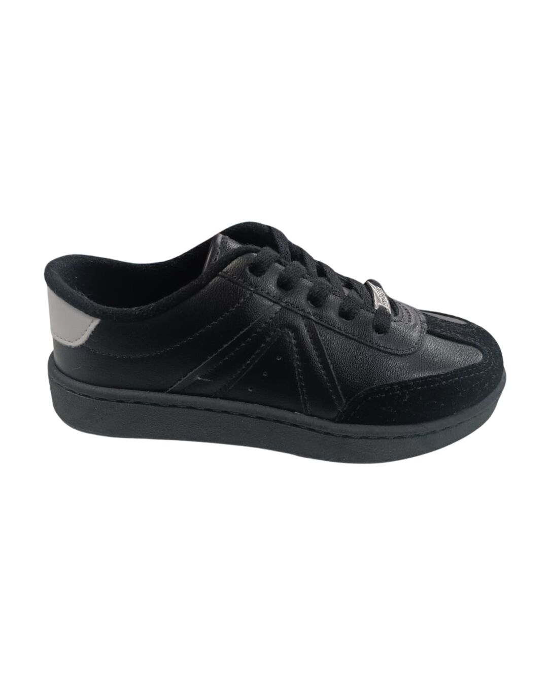 Tênis Molekinha Preto Cadarço 2574.106