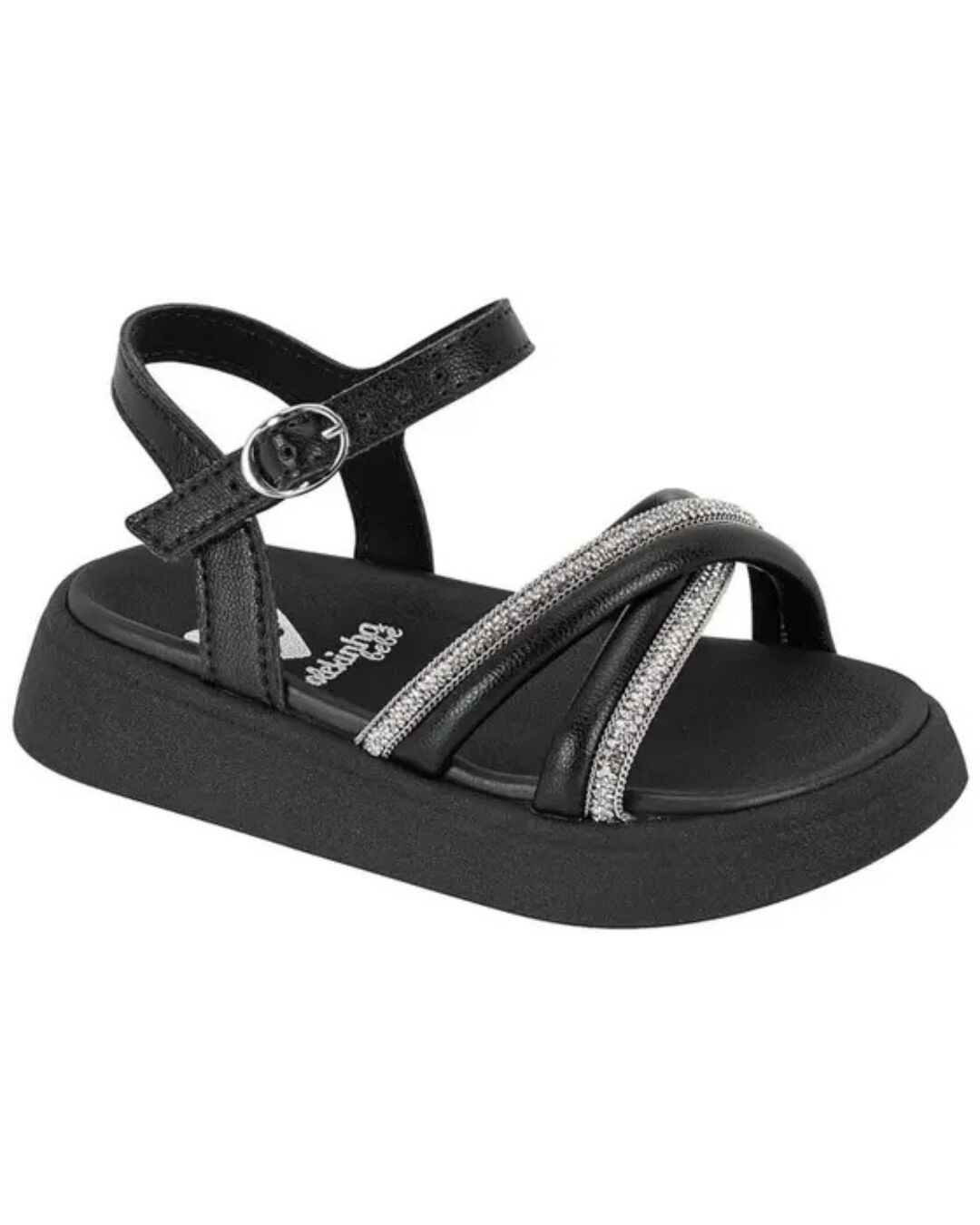 Sandália Molekinha Baby Com Strass 2733.104