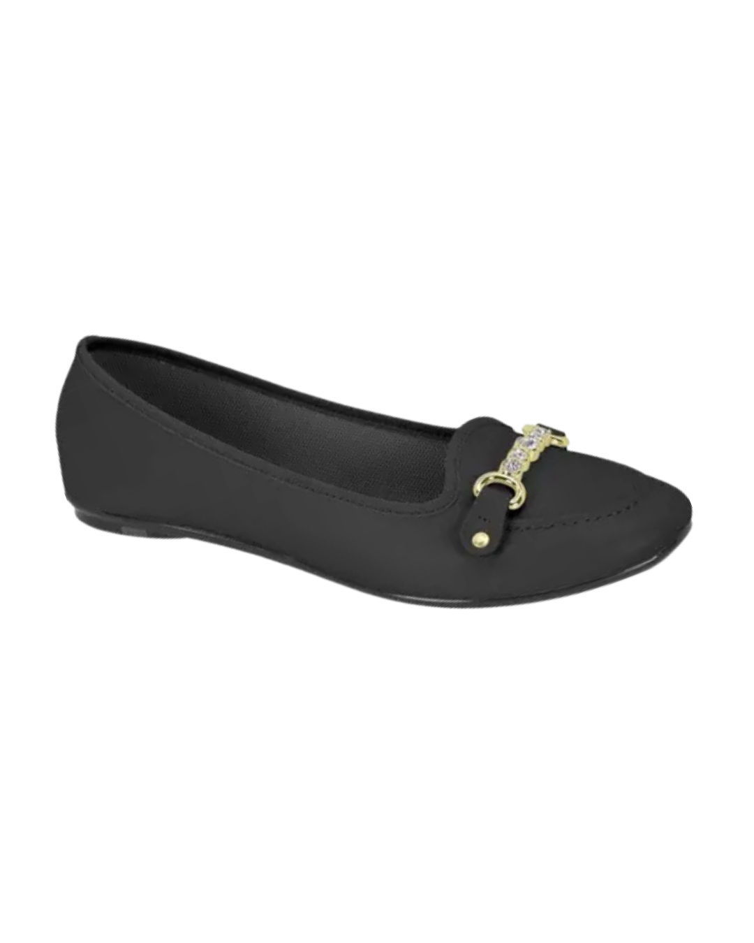 Sapatilha Mocassim Moleca Napa Preto 5726.136