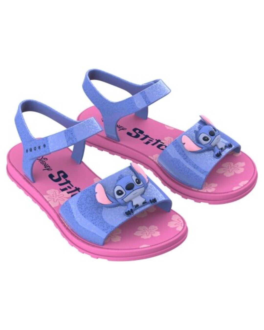 Sandália Stitch Rosa Azul 23196