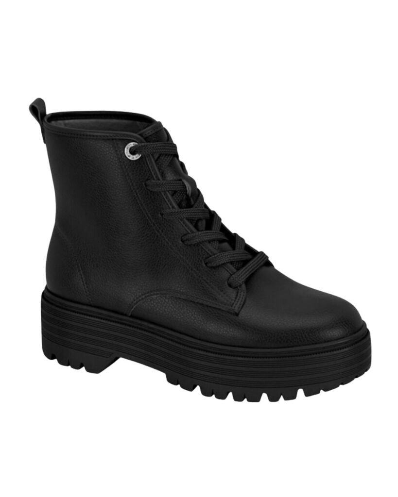 Bota Coturno Moleca Tratorado Preto 5351.101