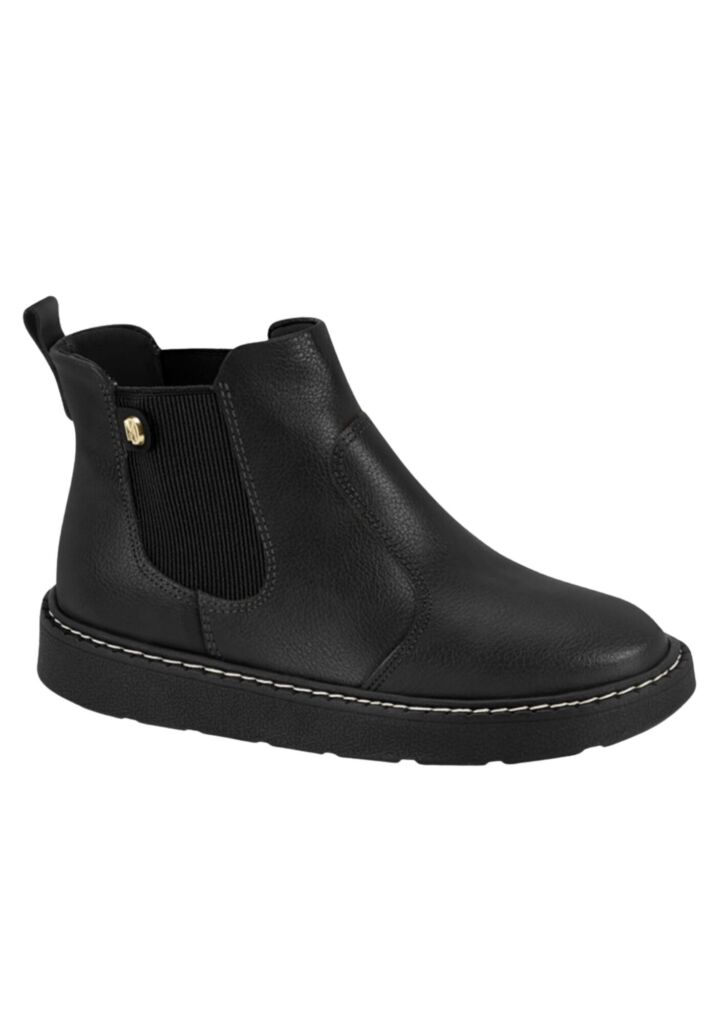 Bota Feminina Chelsea Modare Preta 7088.100