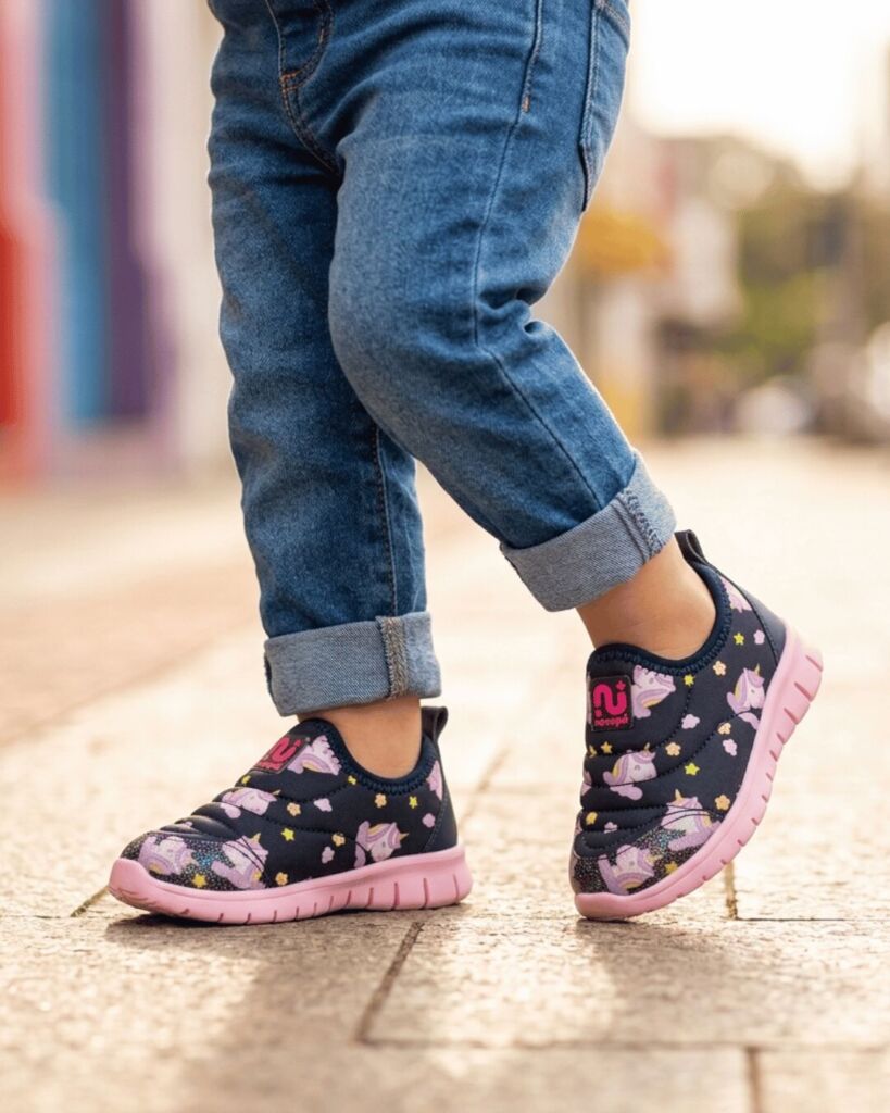 Tênis Bebê Menina Novopé 10001283 Slip On