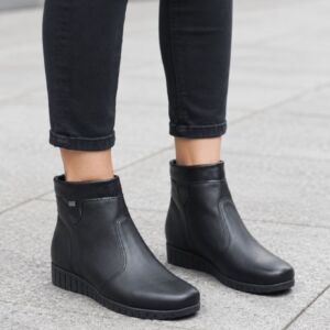 Bota Campesi Cano Curto Preto cp682