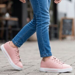 Tênis Infantil Menina Molekinha 2565.113 Metais Cadarço